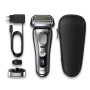 Braun | Shaver | 9417s | Operating time (max) 60 min | Wet & Dry | Silver - 6